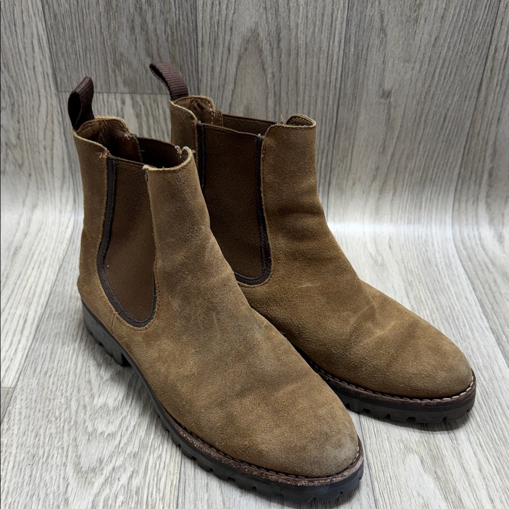Thursday Boot Company Brown Suede Chelsea Boots